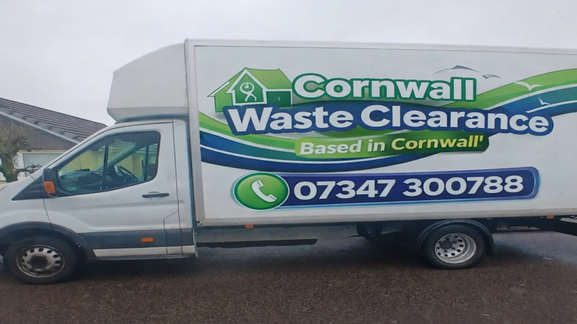 Before house clearance by Cornwall Waste Clearance