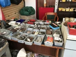 Before hoarder clearance by Cornwall Waste Clearance