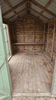 After store room clearance by Cornwall Waste Clearance